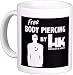 Produktbild Piercing von HK Heckler und Koch auf 11 oz reproduziert. Keramische Kaffeetasse
