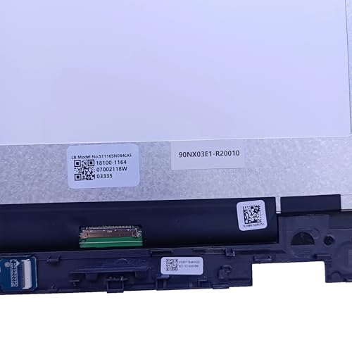 Image of 90NX03E1-R20010 Replacement for Asus Chromebook CR1100FKA Laptop Touch Screen Digitizer Assembly LCD Display Module with Bezel