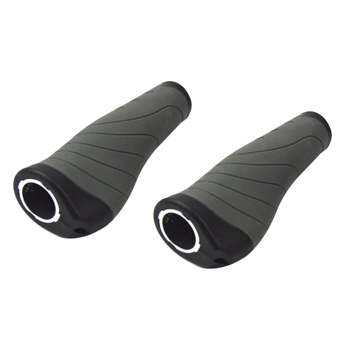 VANZACK 4 Pezzi Presa della Bicicletta Ciclo di Copertura della Maniglia Manopole del Manubrio in Gomma Copertura del Manubrio Manopole per Bambini Manopole Bici Calcomanias para