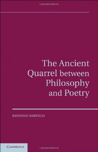 The Ancient Quarrel Between Philosophy and Poetry