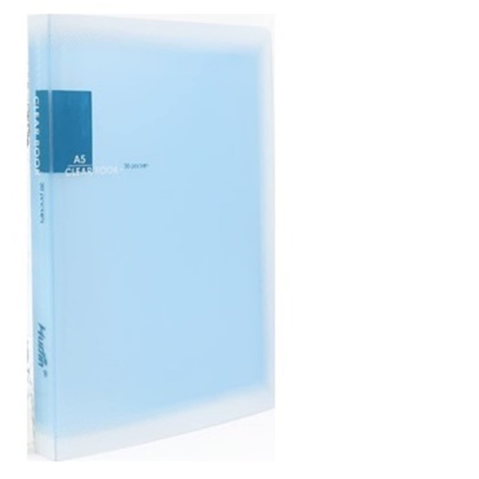 JINGYAN Cajas de carpetas Carpeta esmerilada de color Folleto Bolsa inserción transparente Carpetas archivos boletos oficina Organizador documentos
