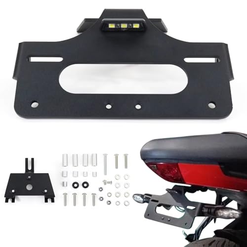 Support de plaque moto Trident 660 robuste et ajustable kit arrière 21-24