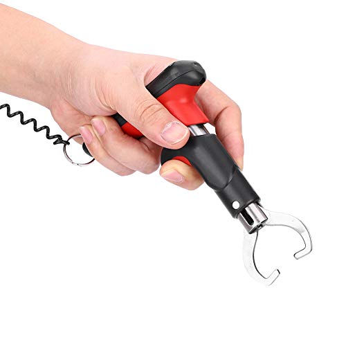 Aperto de Pesca Balança de Peixe Digital Com Pinça Tipo Pinça de Lábios Pinças de Aço Inoxidável Tip