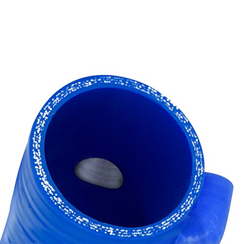 Mishimoto Mmhose-Sub-Ihbl Silicone Induction Hose Compatible With Subaru Wrx 2001-2007 / Sti 2004-2015 Blue #TOP4
