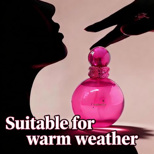 Women's Fantastic Perfume Fresh Scent Eau de Parfum 3.4 Flo Oz Natural Spray Fragrance for all Day Used