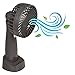 hibuy Handventilator Vhx918 - tragbarer USB Mini Lüfter, schwenkbar - mit Akku - grau
