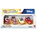 Hot Wheels RacerVerse, Set of 4 Die-Cars 1:64 Scale Toy Cars Optimized for Driving on Tracks with Pop Culture Characters as Drivers