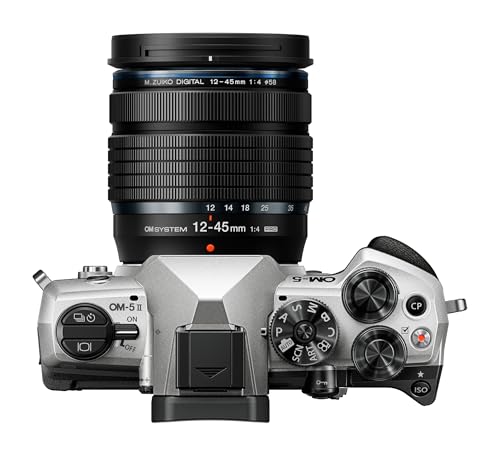 OM SYSTEM OM-5 Mark II SLV w/M.ZUIKO Digital ED 12-45mm F4.0 PRO KIT Compact Light Weight Weather Sealed 4K Video Camera Best for Outdoor Travel - Image 3