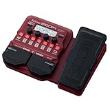 ZOOM ズーム B1X FOUR ベース用マルチエフェクター レッド 赤 ペダル付き...