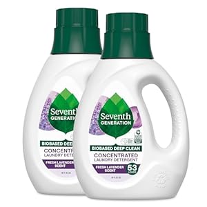 Seventh Generation Concentrated Laundry Detergent,...