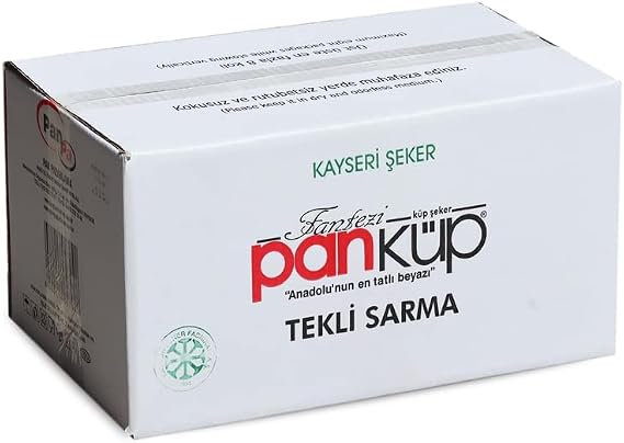 Kağıt Sargılı Küp Şeker 4 kg - 1360 Adet