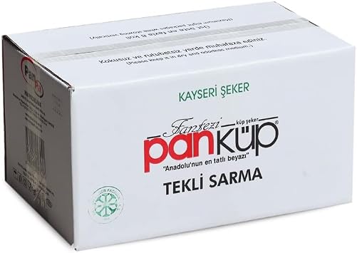 Kağıt Sargılı Küp Şeker 4 kg - 1360 Adet