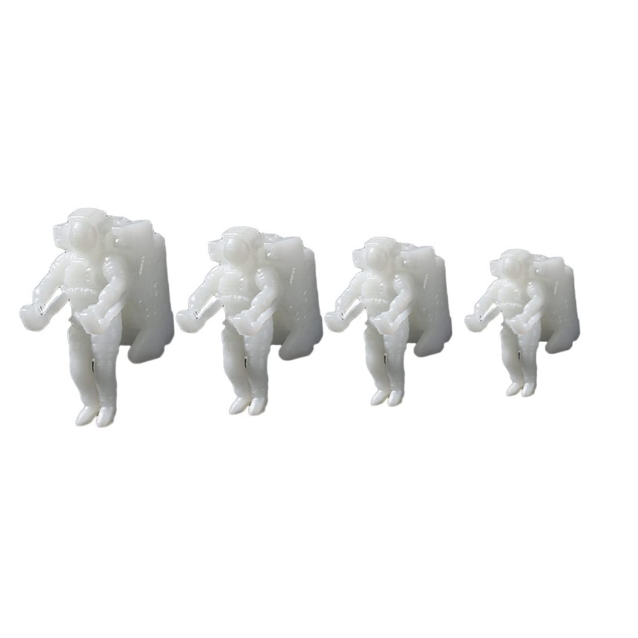 DIYEAH Astronomy Decor Space 3D Epoxy Adornment Astronaut Model for Boys and Girls Space Room