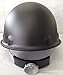 Fibre-Metal Hard Hat Injection Molded Roughneck Fiberglass with 8-Point Ratchet Suspension, Black, Medium