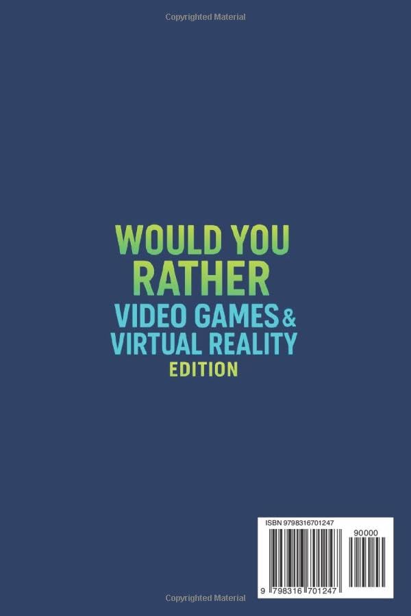 Would You Rather - Video Games & Virtual Reality Edition: 200 Questions - Sandbox vs Open World, VR & Futuristic Gaming, Ultimate Gamer's Challenge, Digital vs Reality - Image 2