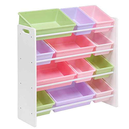 Homesmiths Toy Storage Organizer with 12 bins