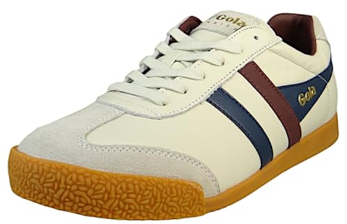 Image of Gola Equipe Suede - Sneakers for Men - Contrasting Wingflash - Heel Return - Durable Cupsole - Low Silhouette