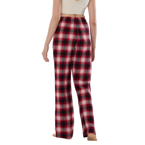 Women 32/34 Inseam 100% Cotton Pajama Pants for Tall Women4