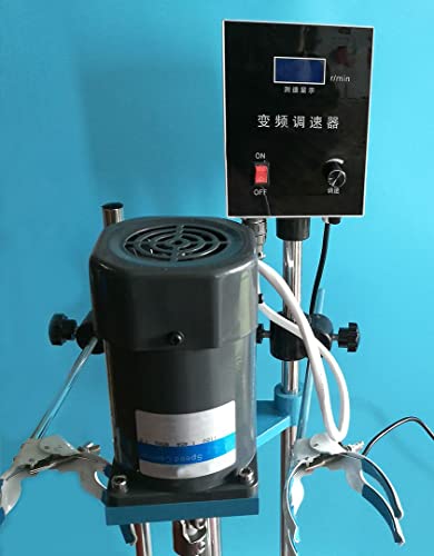 Donlab Rkf-0005 Glass 5L Double-Layer Cylindrical Jacketed Chemical Reaction Kettle Flask,Explosion Proof Motor Reactor #TOP6