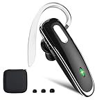 Jinreoo-Bluetooth-Headset-V51-Ultralight-Wireless-Handsfree-Earpiece-Cell-Phone-with-Noise-Cancellation-Microphone-for-iphone-Android-Samsung-Cell-Phones-PC-TV-Computer-Game-Trucker-Work
