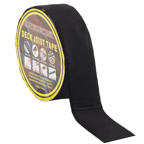 BENECREAT Black RV Roof Tape, 5cm x 15m/ 2 Inch x 49.2 Feet Heavy Duty RV Sealant Tape Weatherproof Leak Repair Tape for RV Repair, Boat, Window Sealing, Stop Camper Roof Leaks