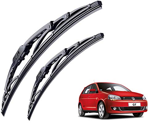 Image of WolkomHome High Performance OE Car Wiper Blade Replacement set of 2 Pc Right 24 inch Left 16 inch for Volkswagen Polo Vivo GT