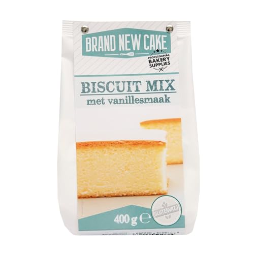 BrandNewCake® Mezcla para Bizcocho Sin Gluten 400g - Fácil de Usar y Deliciosa