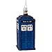 Kurt Adler 4.25-Inch Doctor Who Tardis Glass Figural Ornament