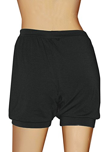 E K Women's Iyengar Yoga Short Ballet Dance Cotton Jersey Loose fit Beach Pants - Home Fitness Guru E K Women's Iyengar Yoga Short Ballet Dance Cotton Jersey Loose fit Beach Pants - Image 3