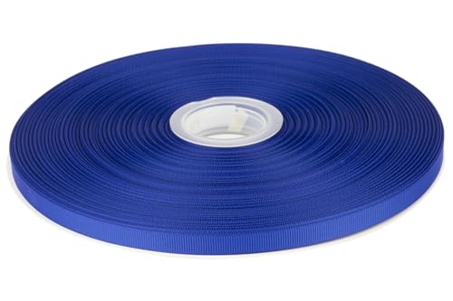 Tekdeere 3/8 inch Solid Cobalt Grosgrain Ribbon 100 Yards, Perfect for Gift Wrapping, Crafts, Bows Making, Sewing, Wreaths, Hair Accessories and Wedding Decoration