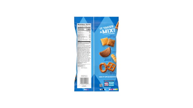 Chex Mix Traditional Original Recipe Snack Mix, Snacks, 8 oz