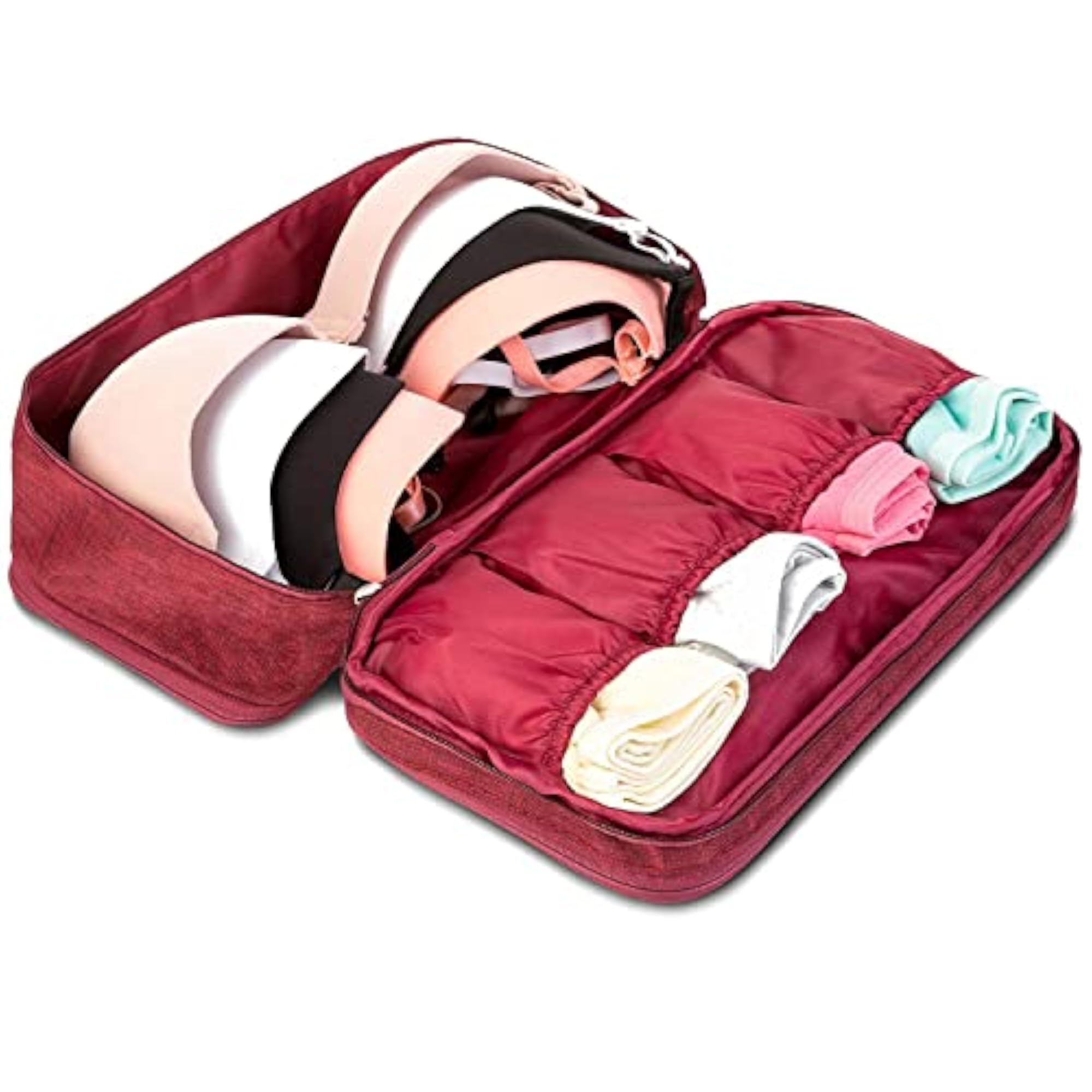 3 Layer Lingerie Organizer Bag for Travel