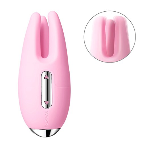 SVAKOM Cookie Foreplay Vibrator Rechargeable Massager Octopus Tentacles Stimulation (Pink)