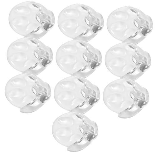 Hemobllo 10 Piezas Protector de Esquinas de Silicona Suave Transparente Diseño Envolvente Protección para Muebles y Fácil Instalación para Seguridad Infantil