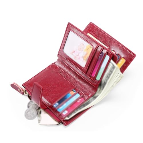 Leather Women's Purse Korean Version Multi-function Coin Purse Driver's License Wallet Female Fashion4