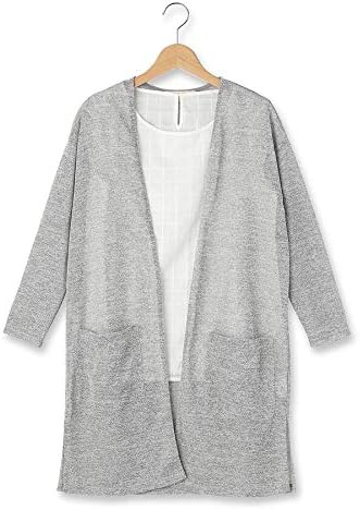 Amazon ピンクアドベ Pink Adobe チェックシャツ ロングカーディガン 40 L オフホワイト 003 カーディガン ボレロ 通販