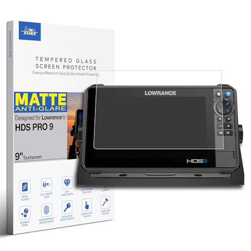 Film verre trempé Lowrance HDS PRO 9 mat anti-reflet pour écran tactile