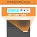 180L 3D Printer Filament Storage Cabinet with Dehumidifier(60W drying power, <8W avg. consumption) | Industrial Sealed Dehumidifying Cabinet Holds 40 Rolls -Compatible with Nylon/PLA/ABS/TPU (Black)