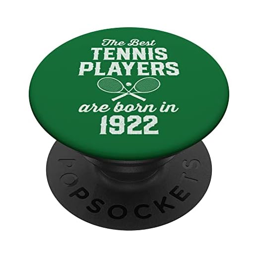 Tenista de 100 Años: 1922 100 Cumpleaños PopSockets PopGrip Intercambiable