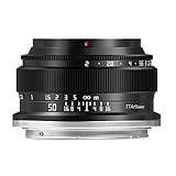 TTArtisan 50mm F2 Zマウント MF 単焦点レンズ フルサイズ (国内正規品・メーカー2年保証付) ニコンZ互換品 マニュアルフォーカス ミラーレスカメラ用 コンパクト 軽量 大口径 スナップ/ポートレート撮影 ブラック 銘匠光学
