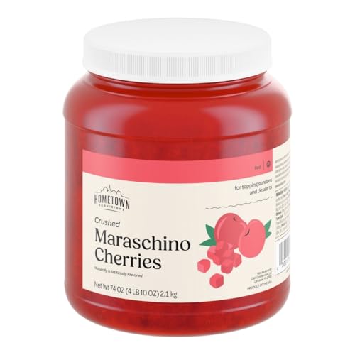 Hometown Provisions Crushed Maraschino Cherries in Red Syrup – Vibrant