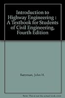Introduction To Highway Engineering 5TH Edition B000P6FB5I Book Cover