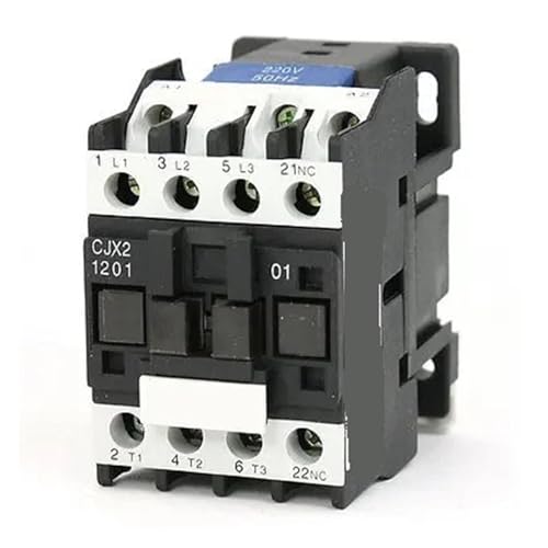 Contacteur AC CJX2-1201 220V 12A triphasé pour circuit moteur