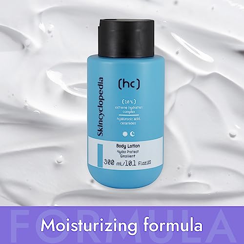 Skincyclopedia 10% Hyaluronic Acid Body Moisturiser with Glycerin, Niacinamide, Ceramides, Shea Butter and Almond Oil - Image 4