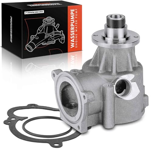 Frankberg Wasserpumpe Kühlmittelpumpe mit Dichtungen Kompatibel mit 3er Cabriolet E46 M3 3.2 3.2L 2001-2007 3er Coupe E46 M3 3.2L 2000-2006 Replace# 11517831907