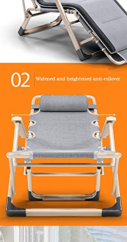 Chaise longue de jardin pliante et multifonctionnelle pour extérieur - 5