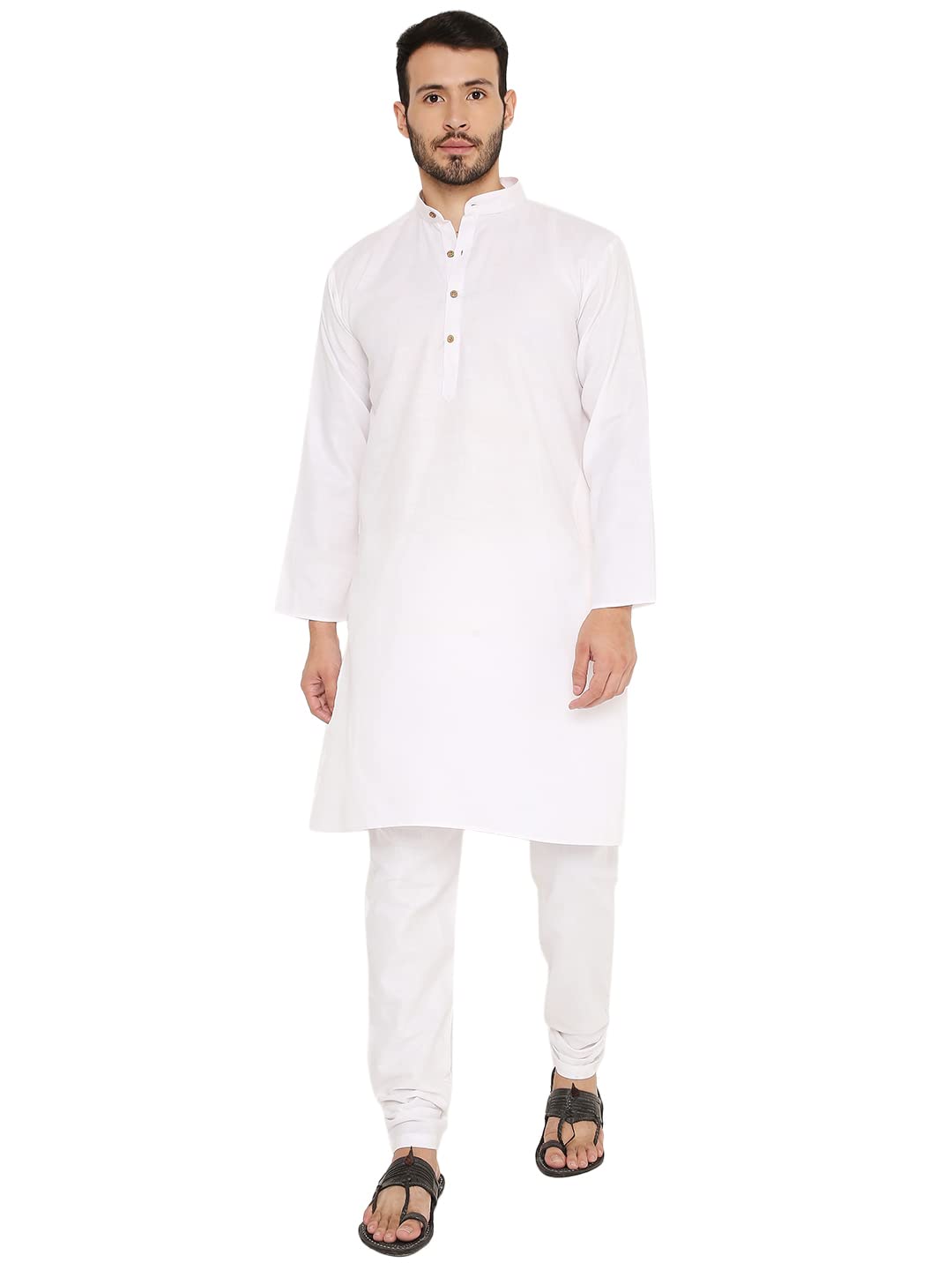 maharaja Magic Cotton Kurta Pyjama Set for Men-picture-48