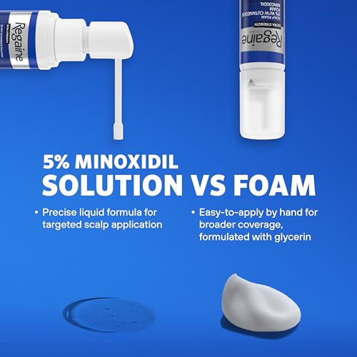 Regaine For Men Extra Strength Foam - Scientifically Proven To Help Stop Hereditary Hair Loss - Minoxidil Foam for Hair Regrowth - (3 x 73ml), Packaging May Vary - Image 6