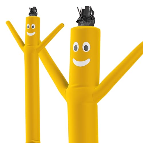 LookOurWay Air Dancers - Tubo gonfiabile da uomo, altezza 3,5 m, per promozione aziendale (soffiatore non incluso) - Giallo