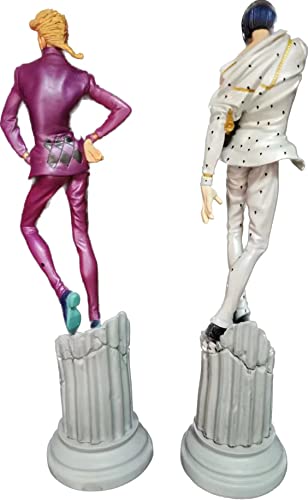 Jojo's Biza-Rre Adventure Figure Giorno Giovanna &Bruno Bucciarati Ball-Point Pen Figure Anime Figure Desktop Figures (Color : Bruno Bucciarati) #TOP4